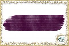 Brush Strokes in Purple Glitter - Digital Clipart 24 of beautiful PNG files Product Image 25