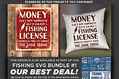 Money Can&#039;t Buy Happiness Fishing Can - Fishing SVG - 773 Product Image 3