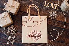 Merry Christmas Quotes and Objects Calligraphy Collection Product Image 8