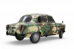 Vintage Car Mockup Product Image 4