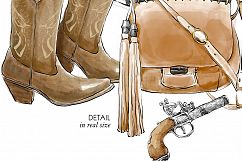 Western Clipart Product Image 7