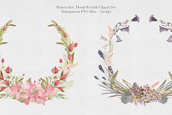 Watercolor Floral Wreaths Vol.2 Product Image 3