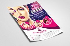 Beauty Salon Flyer Template 02 Product Image 2