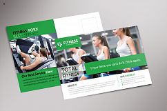 Corporate Fitness Post Card Product Image 2