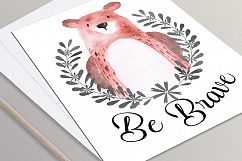 Woodland Animals Watercolor Set Product Image 5