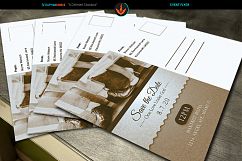 Retro Wedding Invite Template Product Image 2