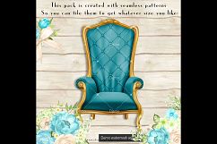 100 Vintage Armchair Clip Arts, Antique, Retro, Royal Product Image 2