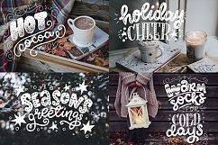 Cozy Christmas Lettering &amp; Clipart Product Image 8