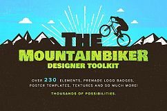 The Designer Mountain Bike Logos Kit Product Image 1