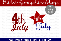 4th of July SVG, Fourth of July, July SVG, 4th SVG, Fourth  Product Image 3
