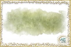 Olive  Moss Green Sap Brush Strokes Clipart Autumn Golden Glitter  24 PNG - transparent background images Product Image 4