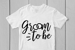 Groom To Be - Wedding SVG EPS DXF PNG Cutting Files Product Image 2