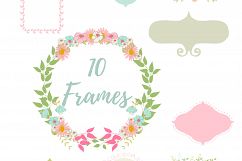 Spring time Doggies illustration set Product Image 3