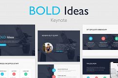 Bold Ideas Keynote Template Product Image 1
