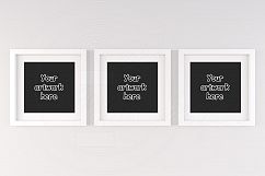 Set of 3 handing square frame mockup Product Image 1