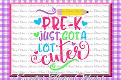 School Cuter SVG Bundle Kindergarten First Day of School SVG Product Image 9