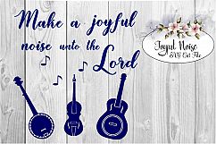 Joyful Noise SVG Cutting File Product Image 1