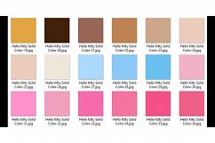 36 Glitter and Solid Color Princess Baby Blue and Baby Pink Product Image 5