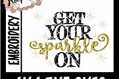 Get Your Sparkle On - Christmas embroidery Product Image 2