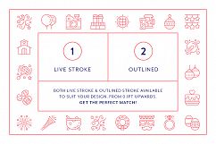 Line Icons - Celebration Product Image 5
