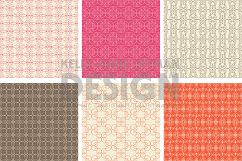 Swirl Digital Paper, Seamless pattern, Scrapbook paper Product Image 2