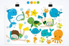 Ocean Fun  graphics and illustrations Product Image 2