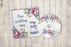Boho succulent wedding clipart Product Image 7