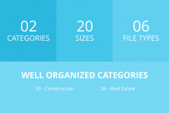 72 Construction Filled Low Poly Icons Product Image 3