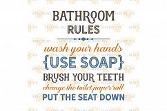 Bathroom Rules Product Image 2