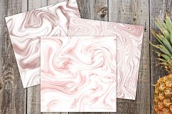 Pink Marbled Papers Product Image 4