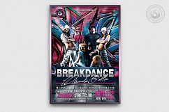 Breakdance Battle Flyer Template V3 Product Image 2