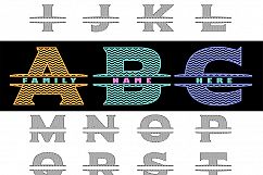 Letters for monograms Bundle SVG, DXF, JPG, PNG, DWG, AI, EPS Product Image 2