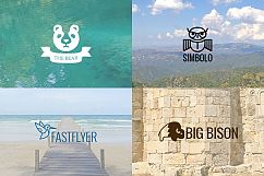 12 minimal animal logo template Product Image 4