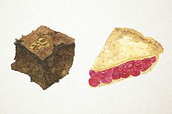 Watercolor Cake Clipart, Celebration Cake, Cake Clip Art Product Image 4
