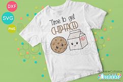 Time to Get Chip-Faced SVG Product Image 2