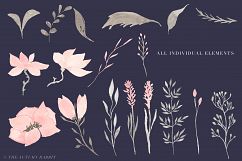Watercolor Floral Clipart - Harmony Product Image 4