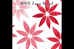 100 Watercolor Spring Daisy Flower Digital Papers Product Image 4