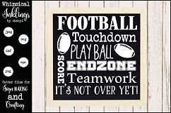 Football Collage SVG Product Image 1