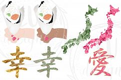 Japan Clipart Set, Asian Illustrations Product Image 8