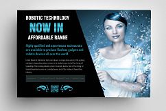 Robotic Technology Horizontal Flyer Template Product Image 3