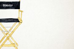 Watercolor Movie Clipart, Movie Clipart, Film Clipart Product Image 5