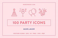 Line Icons - Party Product Image 1