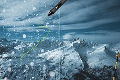 Snow, Fog, Frost Photoshop Brushes Product Image 3