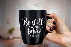 Be still and know Arrow SVG Bible verse SVG DXF PNG EPS Psalm 46:10 Product Image 3