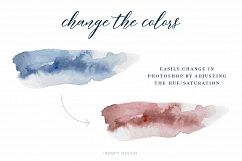 Watercolor Backgrounds and Swashes Product Image 7