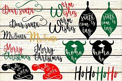 Christmas Quotes bundle svg cutting files | quotes svg Product Image 8
