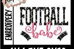 Football Babe - Football Embroidery Product Image 2