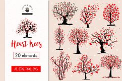 Heart Trees Product Image 1