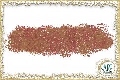 Brush Strokes in Blue and Rose Gold - Digital Clipart 21 of beautiful PNG files Product Image 21