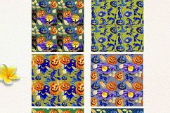 Halloween Seamless Patterns Product Image 5